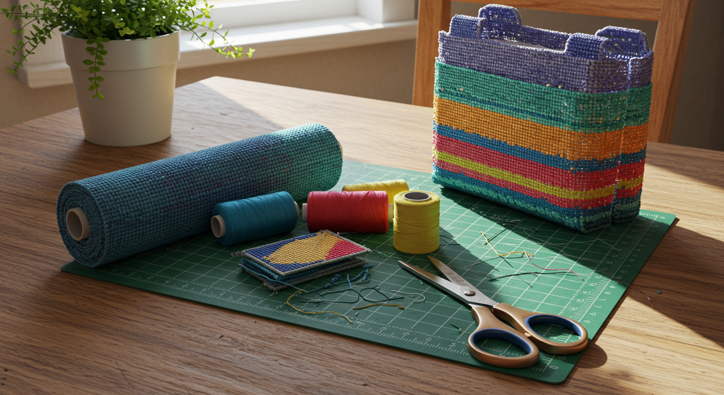 Jak zrobić torebkę na kanwie – krok po kroku